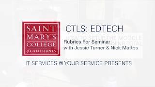 ITS @ SMC:  Rubrics For Seminar  with Jessie Turner & Nick Mattos