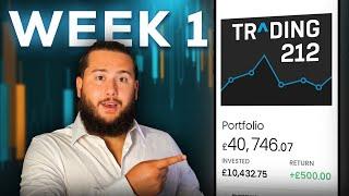 Investing with Trading212 as a Beginner! 1 Week Results