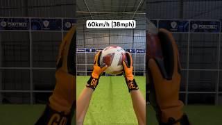 Speedy Saves: A Goalkeeper's POV in Ball-catching Challenge #footbot #goalkeeper #pov #speed