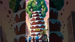 Superheroes Eating Big Food Infront Of Police  #XtremeFlixx #avengers #marvel #superhero