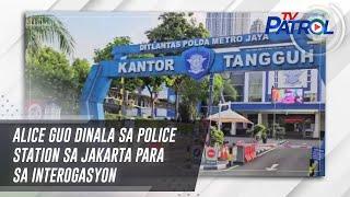 Alice Guo dinala sa police station sa Jakarta para sa interogasyon | TV Patrol