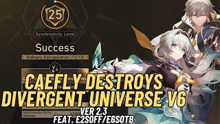 [Honkai Star Rail] Divergent Universe Ordinary Threshold Protocol V6 Clear with CaeFly