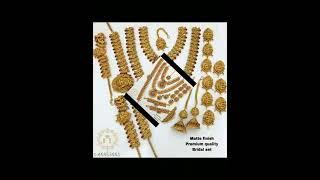 Bridal jewellery - south Indian wedding jewellery - gold jewellery