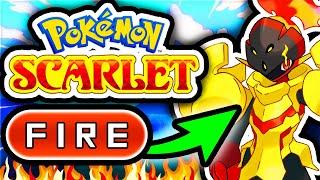 Can You Beat Pokemon Scarlet Using ONLY FIRE TYPES?