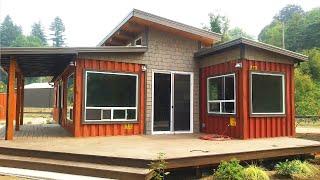 Absolutely Stunning De Lux Container Home with Full Floor Plan by Relevant Buildings