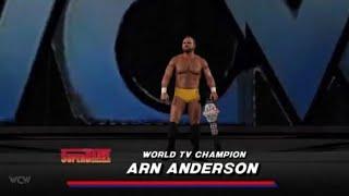 Arn Anderson ( c ) vs Bobby Eaton - WCW TV Championship , SuperBrawl 1991. WWE 2K24