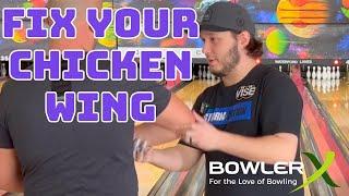 How to fix your chicken wing in bowling | Tips with JR and Cody