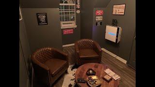 Cigar Room & Man Cave - Before and After