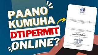 PAANO KUMUHA NG DTI PERMIT ONLINE? | UPDATED PROCESS 2024 | Miss Marj Vlogs