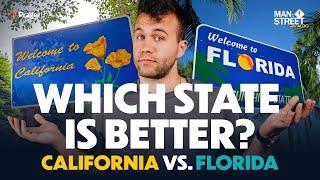 Which State Is Better? California vs. Florida | Man on the Street