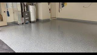 Super Thick Medium Gray Epoxy With Flakes, 30 mil Epoxy Thickness