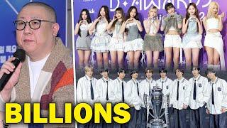 F&F Entertainment spent 1 to 10 billion won before debuting UNIS and AHOF