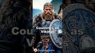 Countries as Vikings ( AI generated ) #vikings #midjourney #ai #klingai