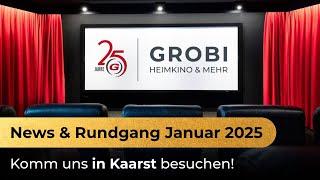 Neues Jahr, neue Produkte: Lautsprecher, Laser TVs und mehr bei GROBI.TV | Rundgang Januar 2025