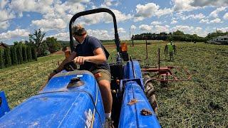 Preparing Our Hay Crop For 25 Horses