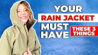 Jack Wolfskin Travel RAIN JACKET – Eco-Friendly and GREAT for TRAVEL!