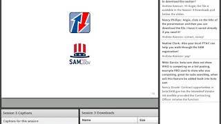 System for Award Management (SAM), What You Need to Know FAST Forward Session 3