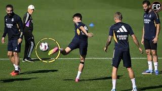 Arda Güler SHOCKING everyone in Real Madrid training HD