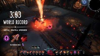 V Rising 1.0: Brutal Dracula Solo in just 3:03! (New World Record)