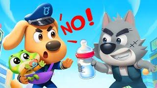 LIVE | Police Taking Care of Baby | Educational Videos | Kids Cartoons | Sheriff Labrador | BabyBus