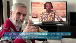 This professor gives his lessons by streaming on Twitch