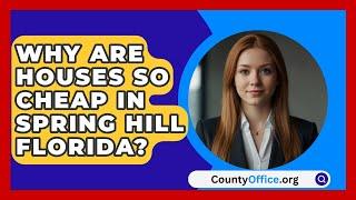 Why Are Houses So Cheap In Spring Hill Florida? - CountyOffice.org