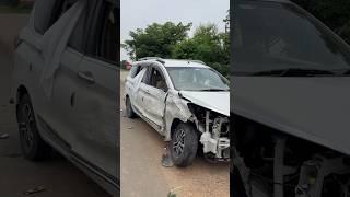 Maruti Suzuki Ertiga Build Quality || Ertiga Car Accident #ertiga #marutisuzuki