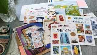 Postcrossing. Входящие открытки за весну 2024.