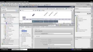 PLC input and output configuration along with IP addresses