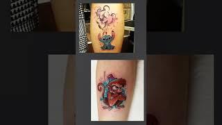 The best watercolor tattoos with Disney