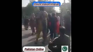 Transgenders Attacked Police Station  Kharian Pakistan.