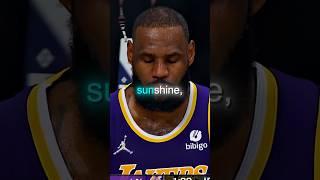 LeBron REACTS to Crowd Singing 'you are my sunshine' 