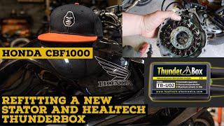 Fitting a NEW Stator to my Honda CBF1000 | Healtech Thunderbox Review