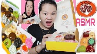 ASMR EATING DONUTS (J.CO DONUTS) HOW TO EAT DONUT IN PROPER WAY ||