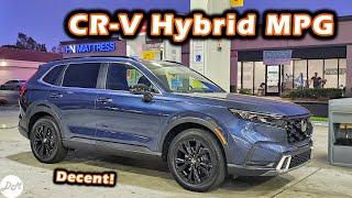 2023 Honda CR-V Hybrid – MPG Test | Sport Touring Highway Fuel Economy & Range