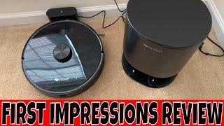 Proscenic M7 PRO Robot Vacuum & Self Emptying Dock REVIEW SETUP - Initial Impressions - Dock Problem