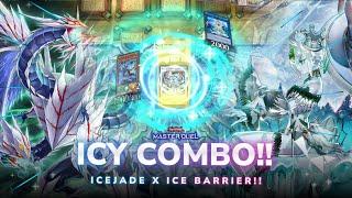 ICE BARRIER X ICEJADE‼️ ft New White Aura Mate - Yu-Gi-Oh! Master Duel