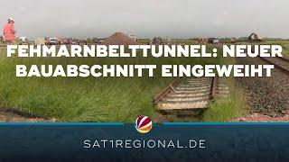 Neuer Bauabschnitt des Fehmarnbelttunnels eingeweiht