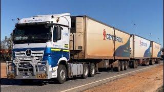 Road Trains and Trucks in Australia