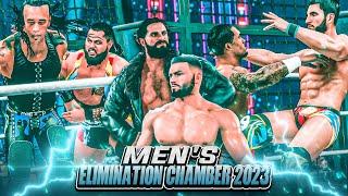 WWE 2K23 : Wwe Men's Elimination Chamber 2023 - Updated Attire | Full Match 