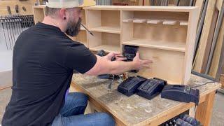 Power Drill Wall Storage || Easy Way to Simplify Your Shop