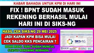 BUKTI NYATA! BPNT TAHAP 2 SUDAH MASUK REKENING BERHASIL MULAI HARI INI DI SIKS-NG | JADI KAPAN CAIR?