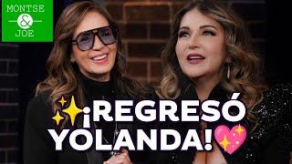 RADIANTE y feliz REGRESO de Yolanda Andrade a Montse y Joe | Unicable