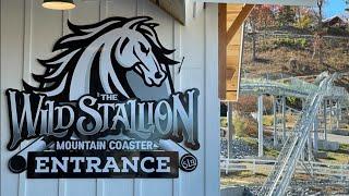 Skyland Ranch Wild Stallion Mountain Coaster Ride POV| Sevierville, Tennessee