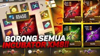 BORONG INCUBATOR XM8 TERBARU!! BAKAR DIAMOND BUAT SKIN XM8 LEGEND!! - FREE FIRE