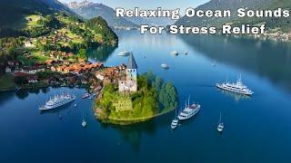 Relaxing Ocean Sounds & Sea Lions | Music & White Noise for Stress Relief, Anxiety, & Depression!