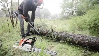 Fiskars WoodXpert Felling Levers In Use