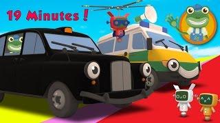 Tony The Taxi and More Vehicles For Children | Gecko's Garage