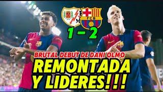 ‼️REMONTADA Y LÍDERES! Rayo 1 vs 2 Barça