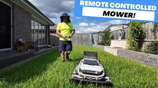 Would you use this? Mowrator S1 Remote Controlled Mower Real Time Test!